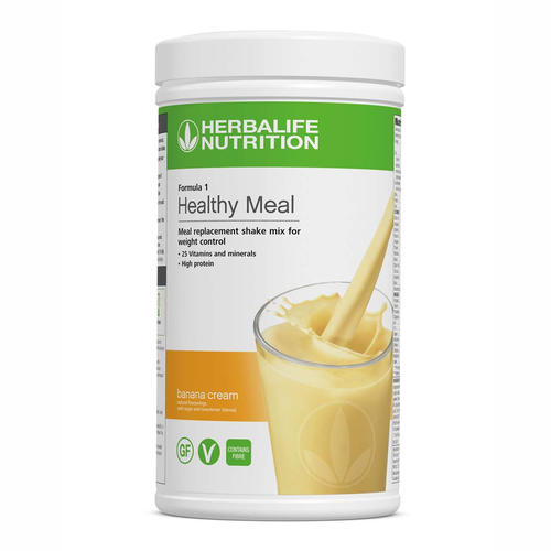 Herbalife Formula 1 Banana Cream Nutritional Shake Mix 550g tub